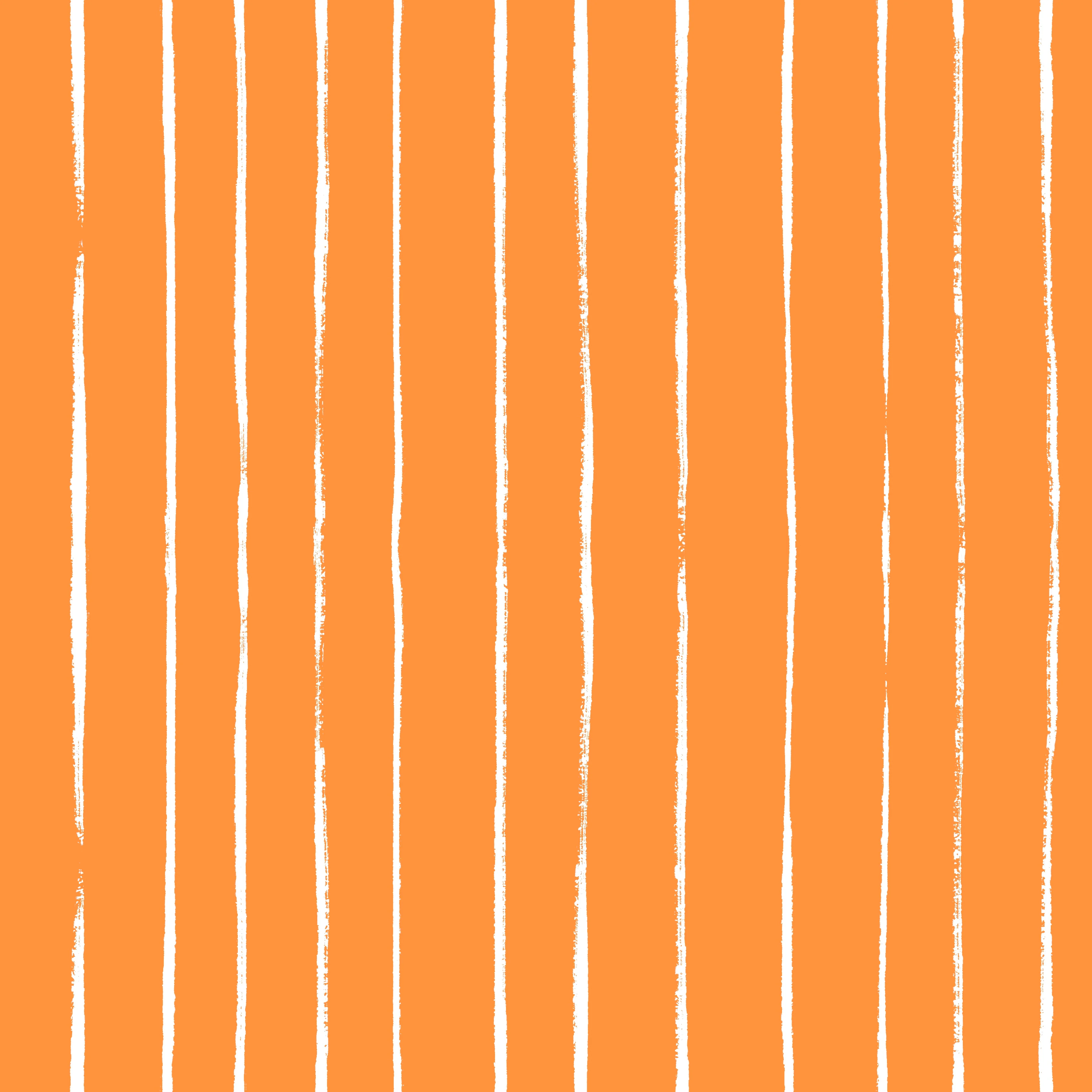 Skinny line stripe orange