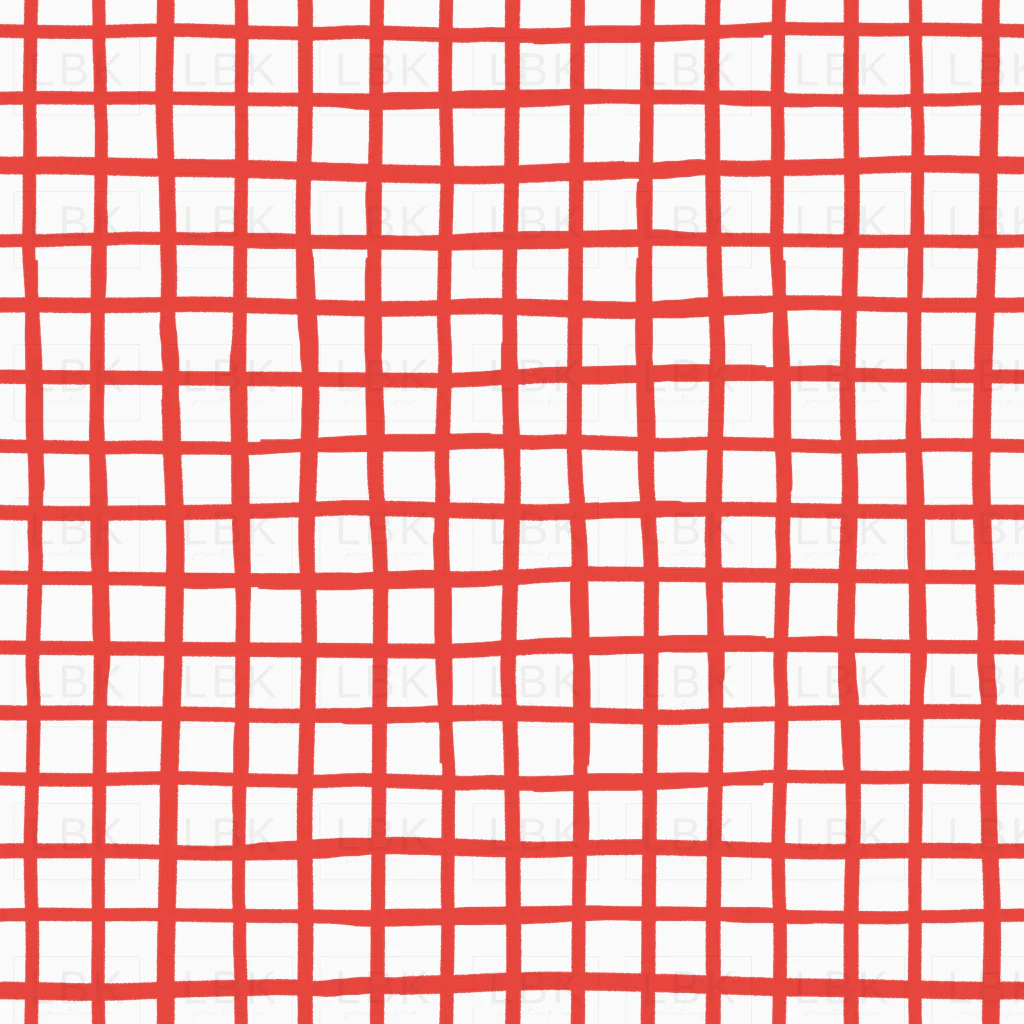 Small Checks-Red