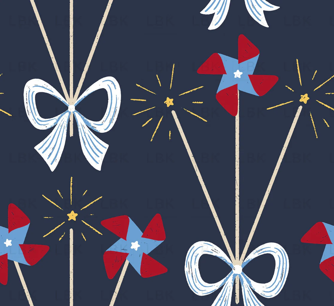 Sparkler Bouquet Midnight Blue and White