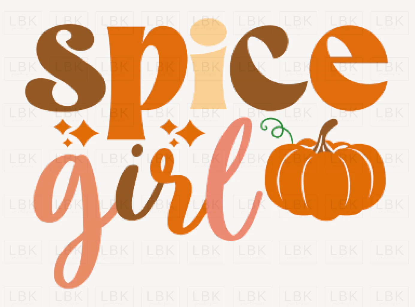 Spice Girl - Pumpkin- DTF