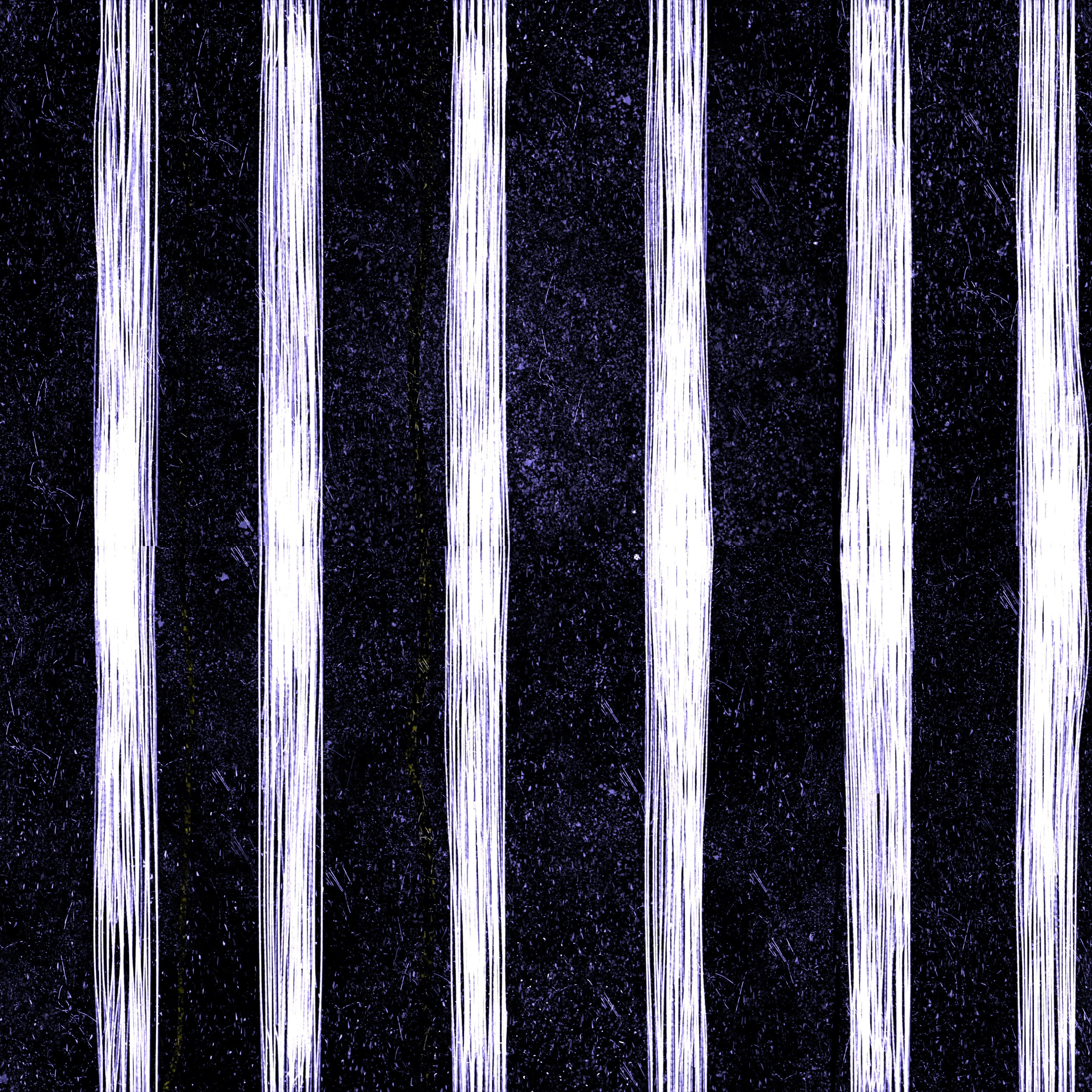 Spooky lane stripe - eerie night glow