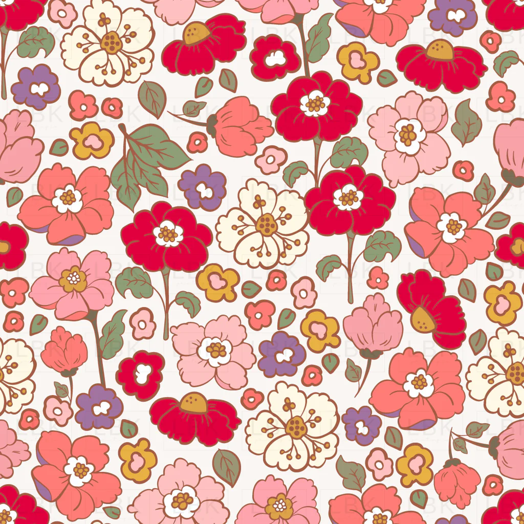 Spring love pattern