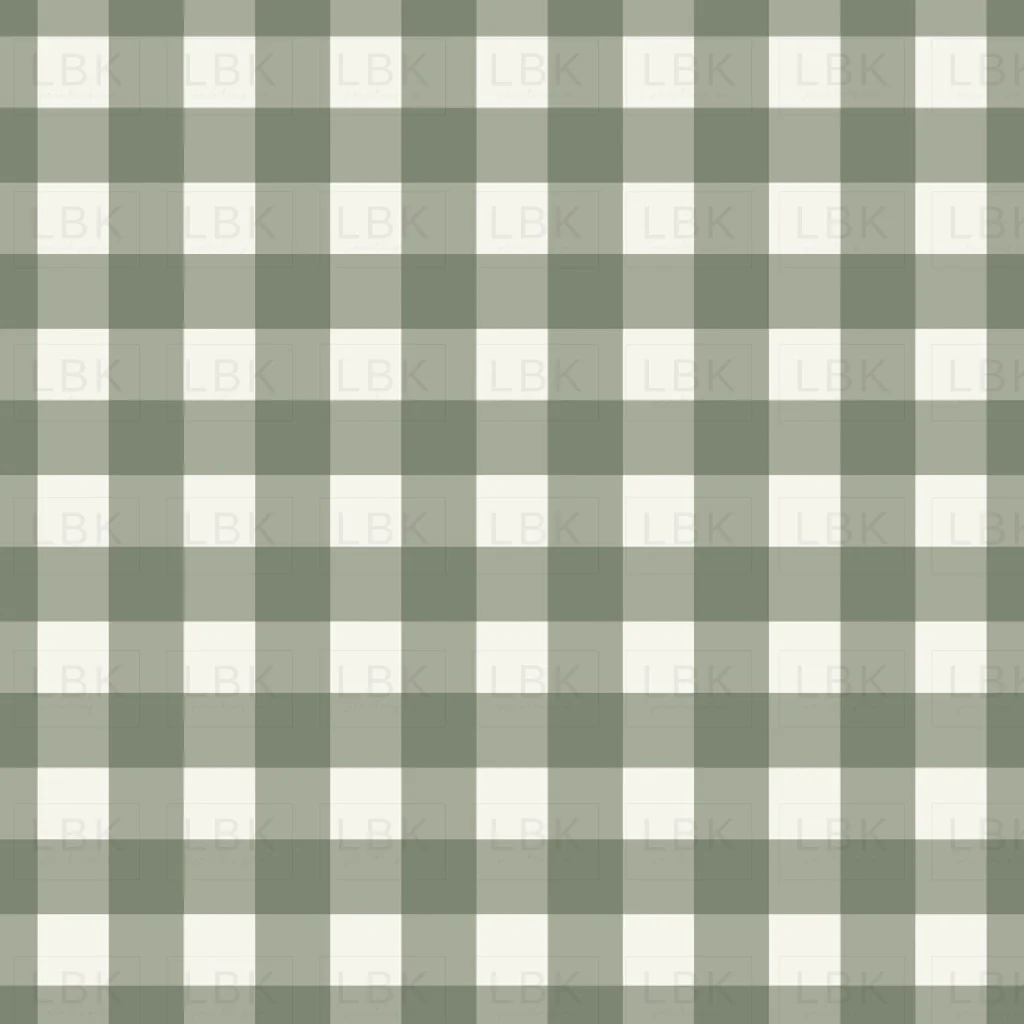 Spring Reverie Green Gingham