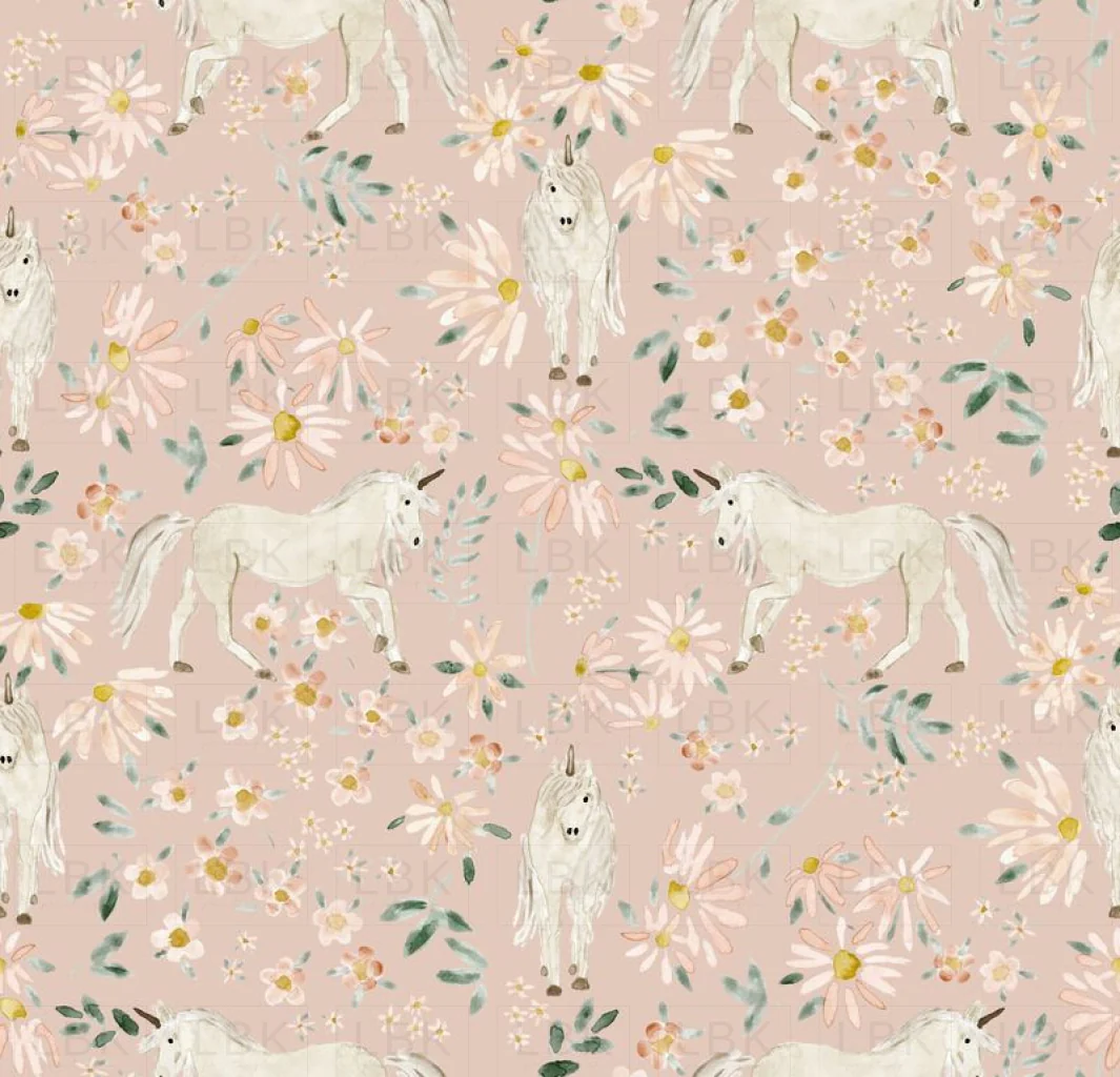 springtime unicorns - odessa pink