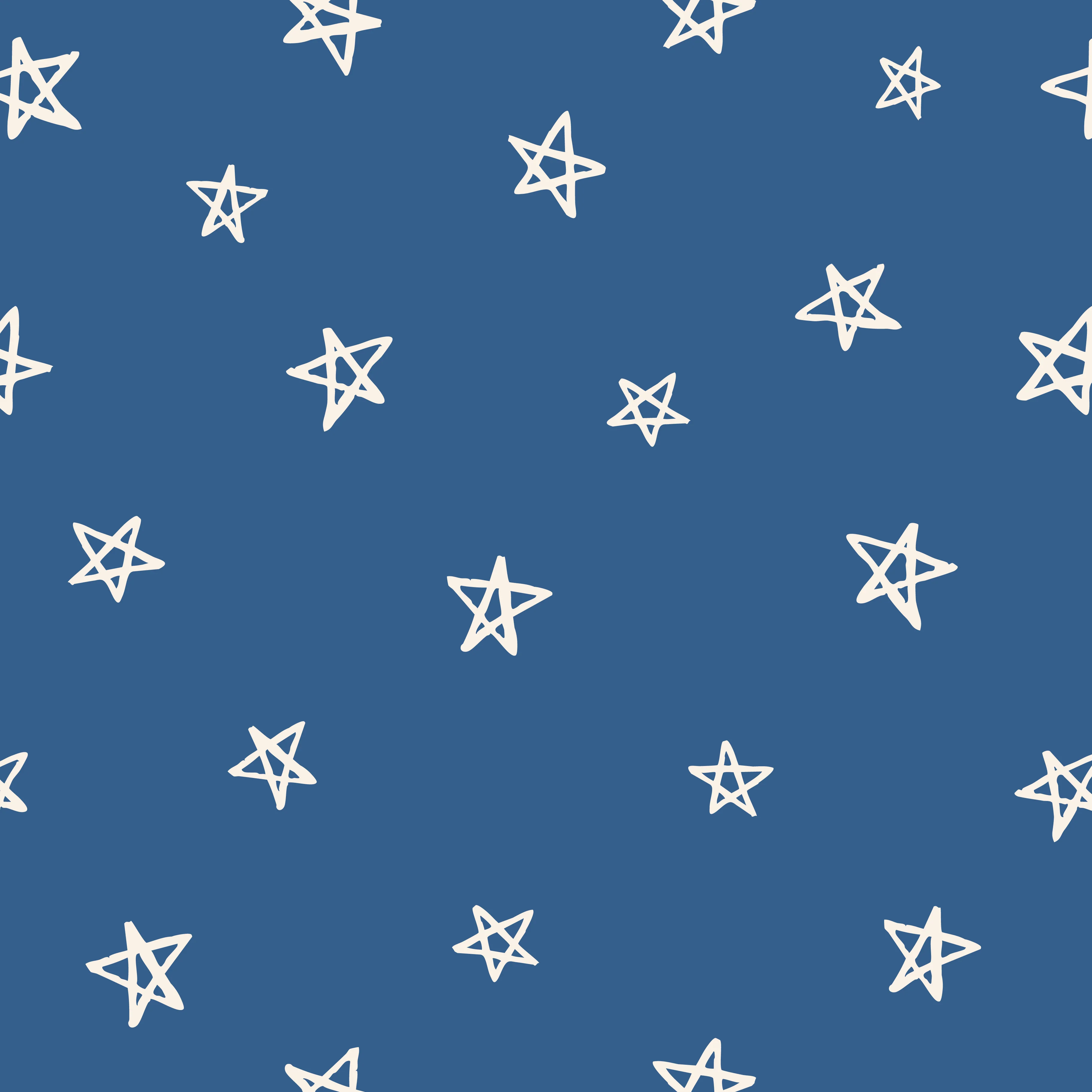 Star Scribbles Dark Demin4