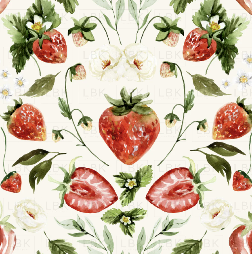 Strawberry Fields on Off-White