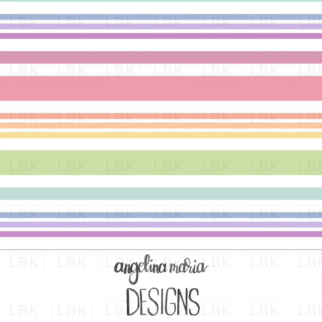 Stripe Pink and Green