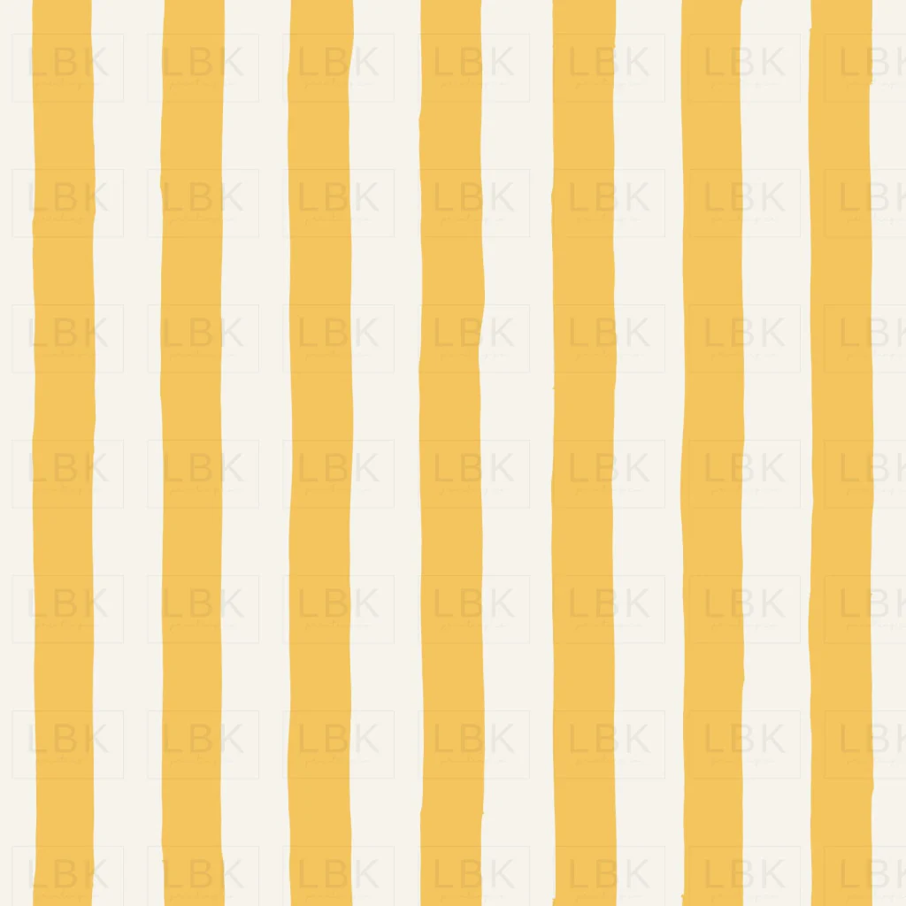 Striped Streamers in Canary Yellow