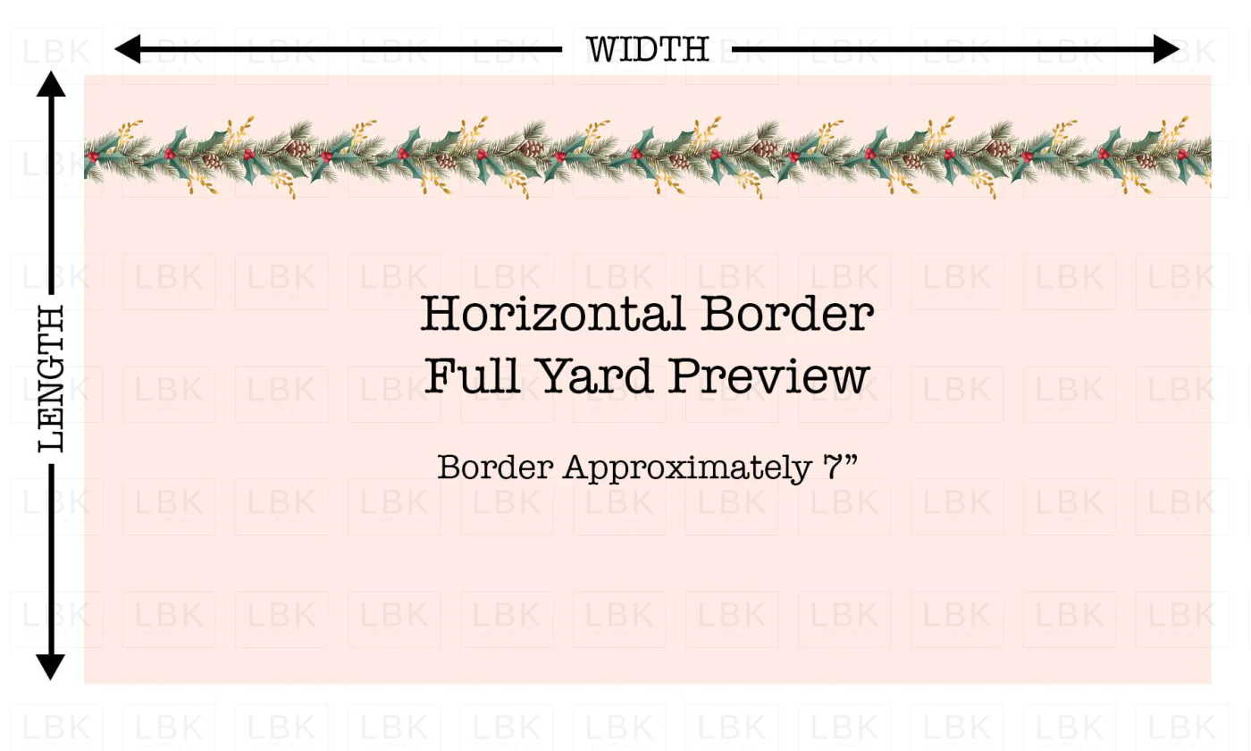 Sugar Plum Border- Garland - Image 2