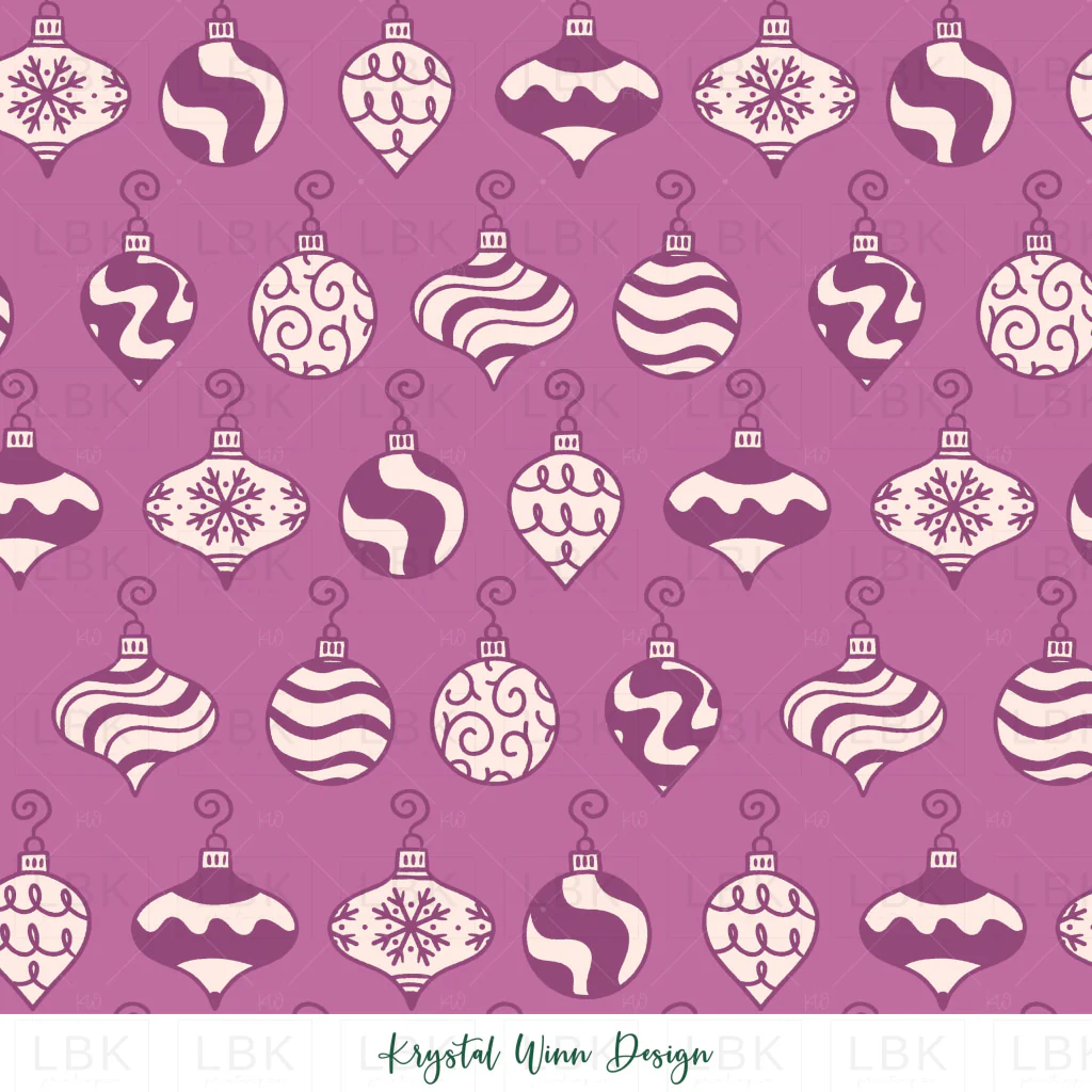 Sugar Plum Ornament Plum