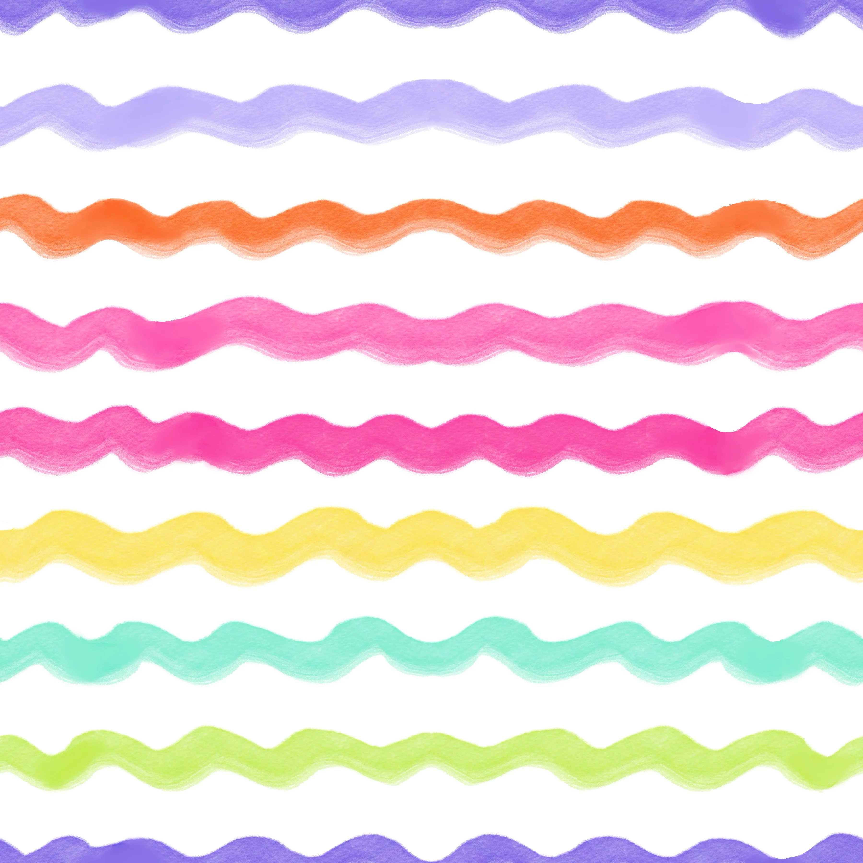 Sugar ripple stripe white