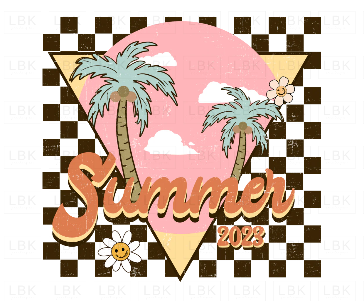 Summer 2023 - Checkered- DTF