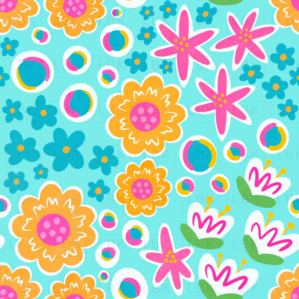 Summer Bloom Blue