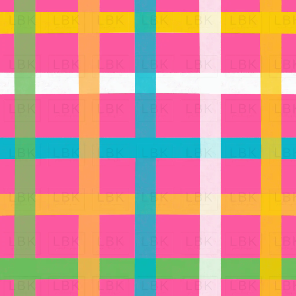 Summer Bloom Plaid