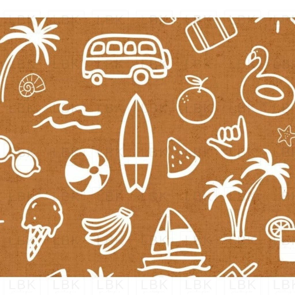 Summer Vibes on Burnt Umber
