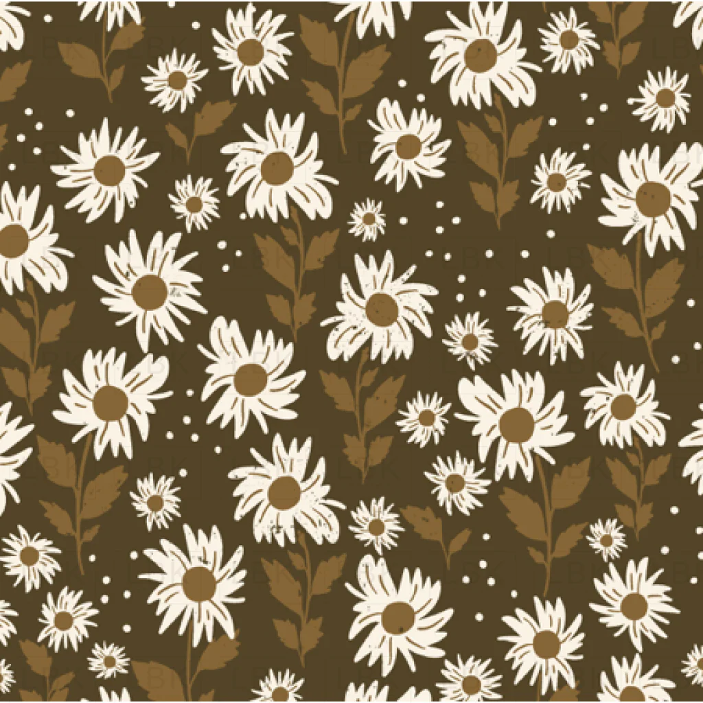 Sunflower girl in chocolate