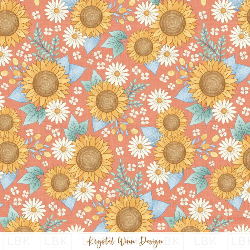 Sunflowers Coral