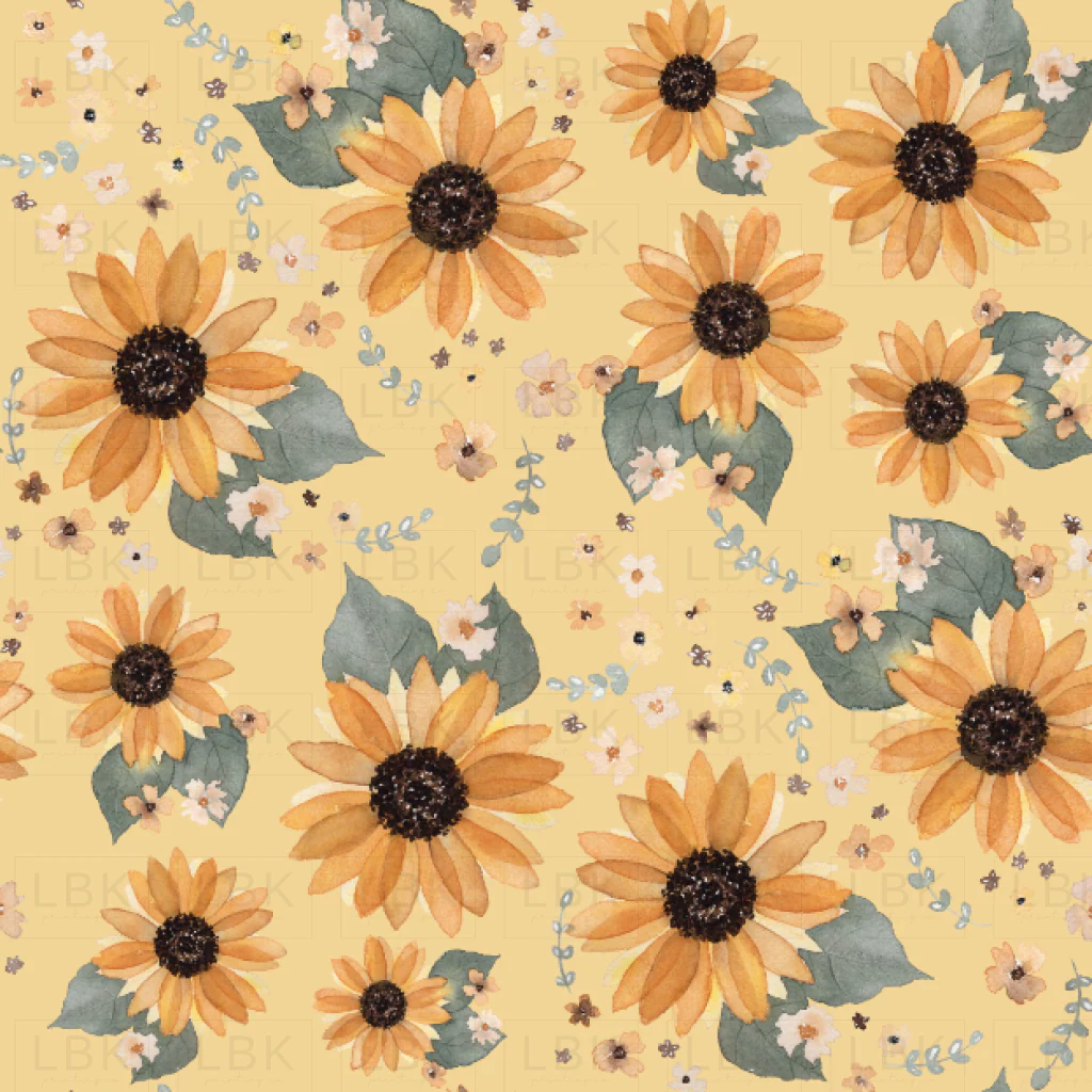 sunflowers creme brulee