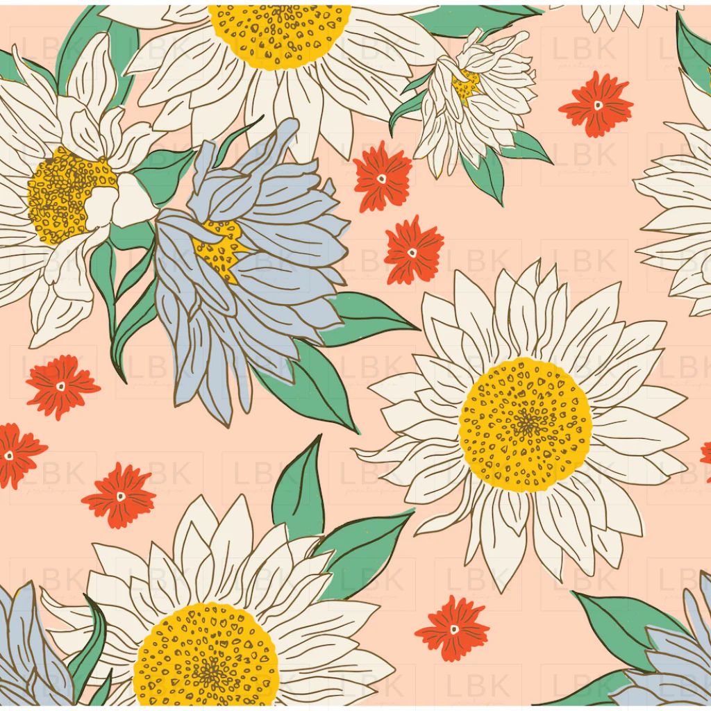 Sunflowers in Blush