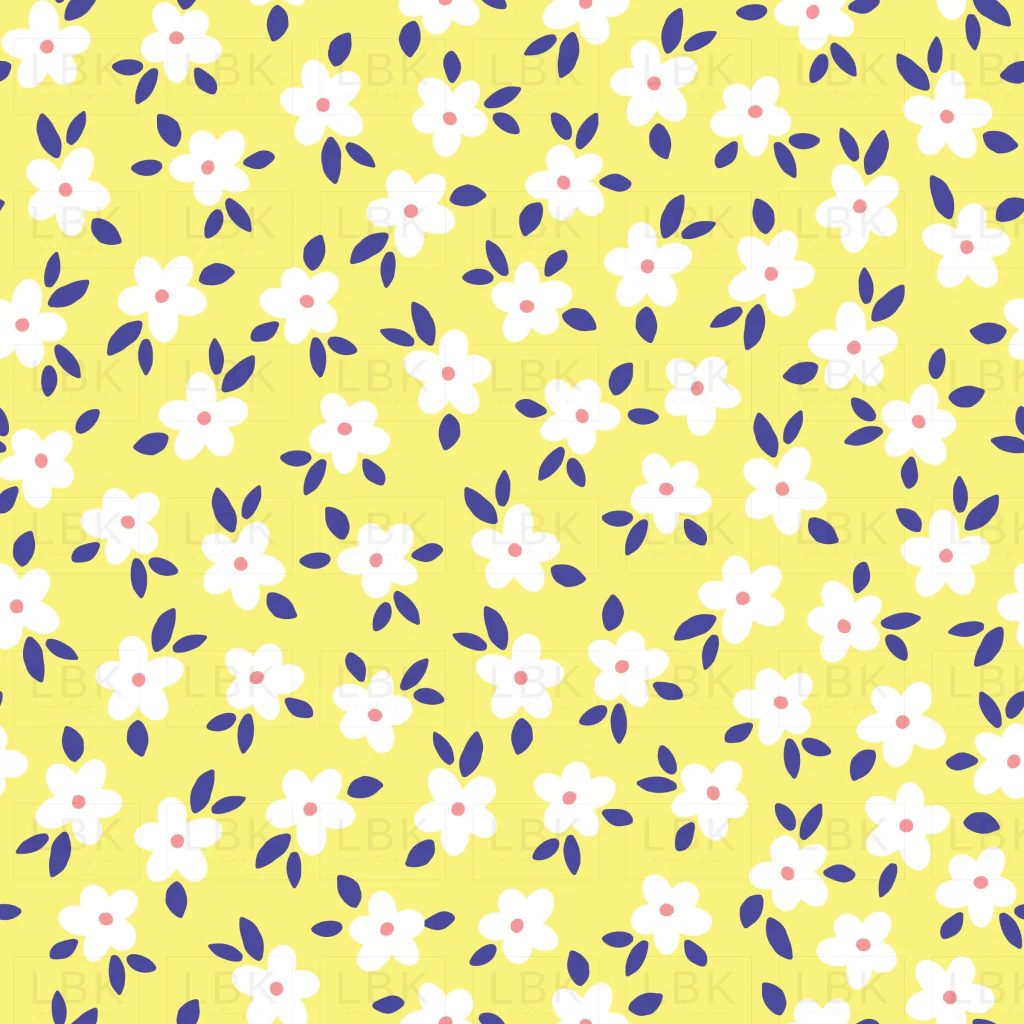 Sunshine Daisies on yellow