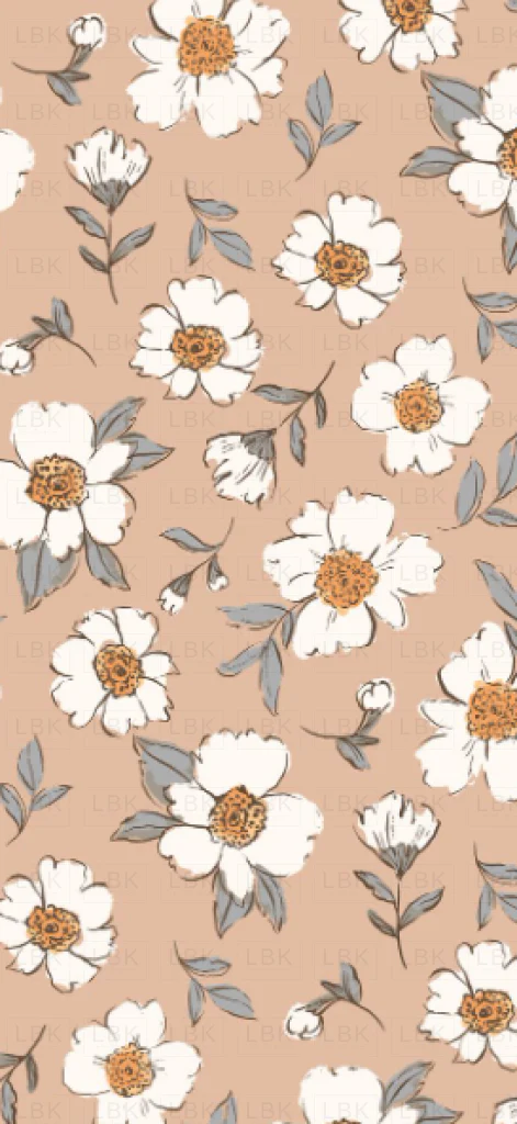 Sweet Peonies in tan
