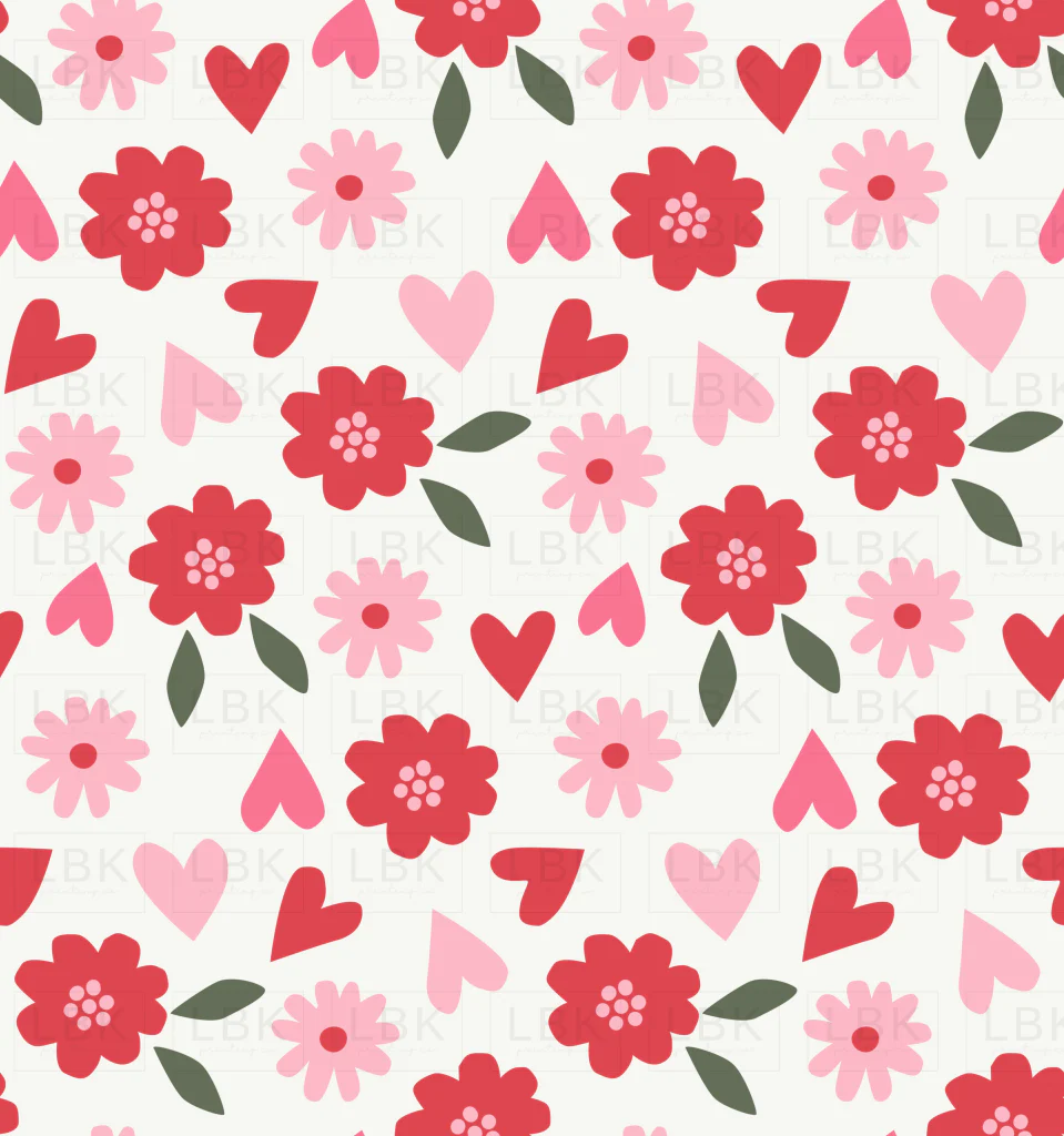 sweet things floral red pink