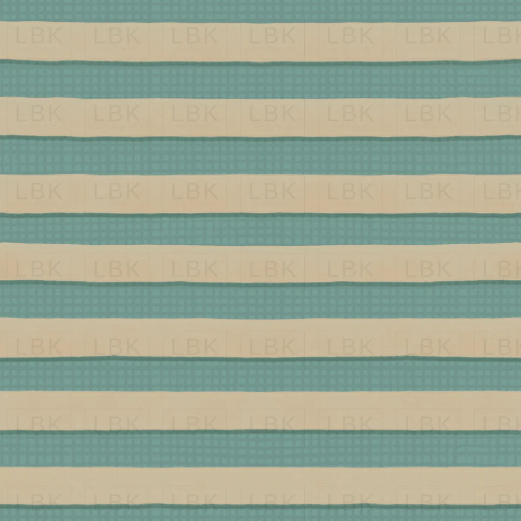 Tealgreentexturedtanstripe