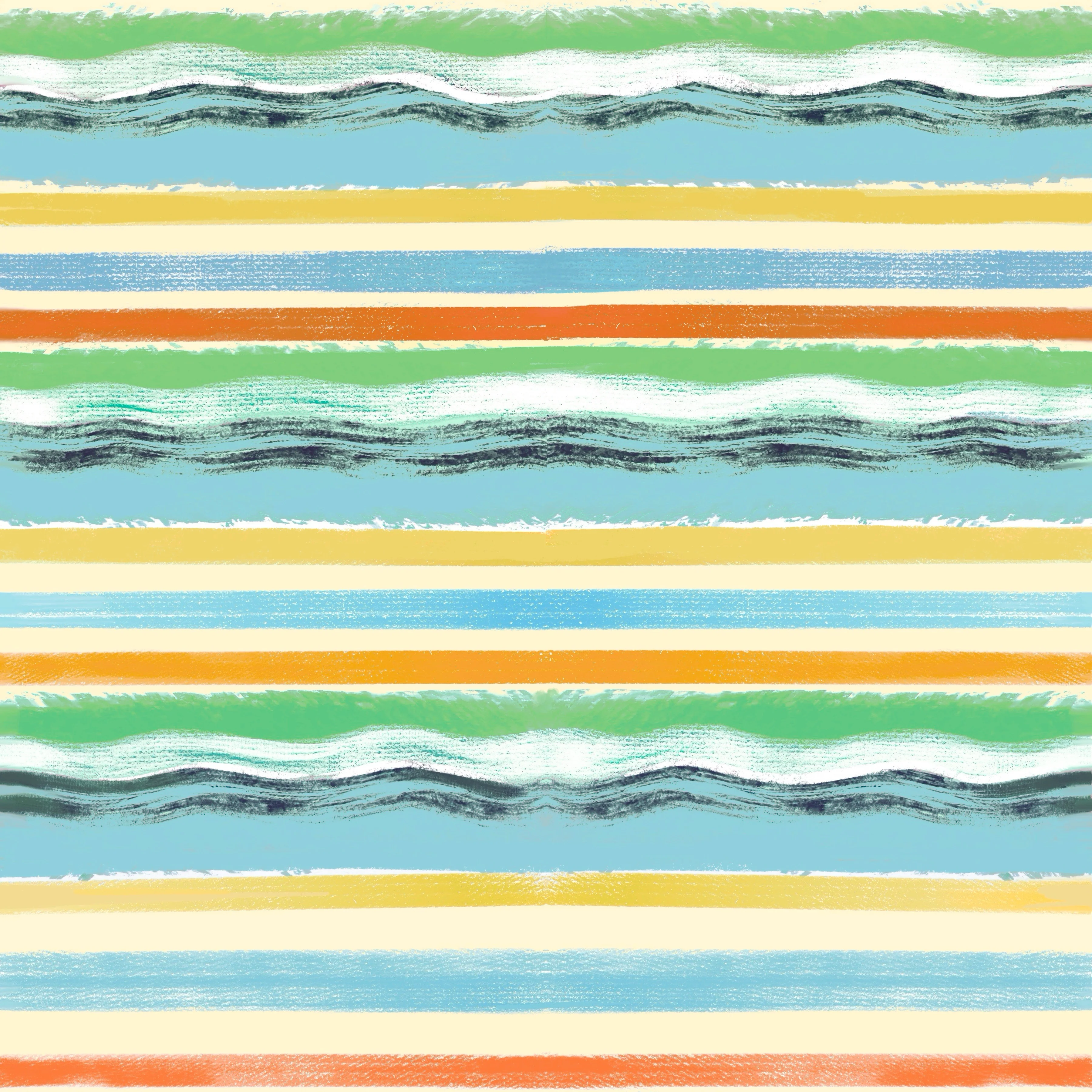 Tidewater stripe lt yellow multi