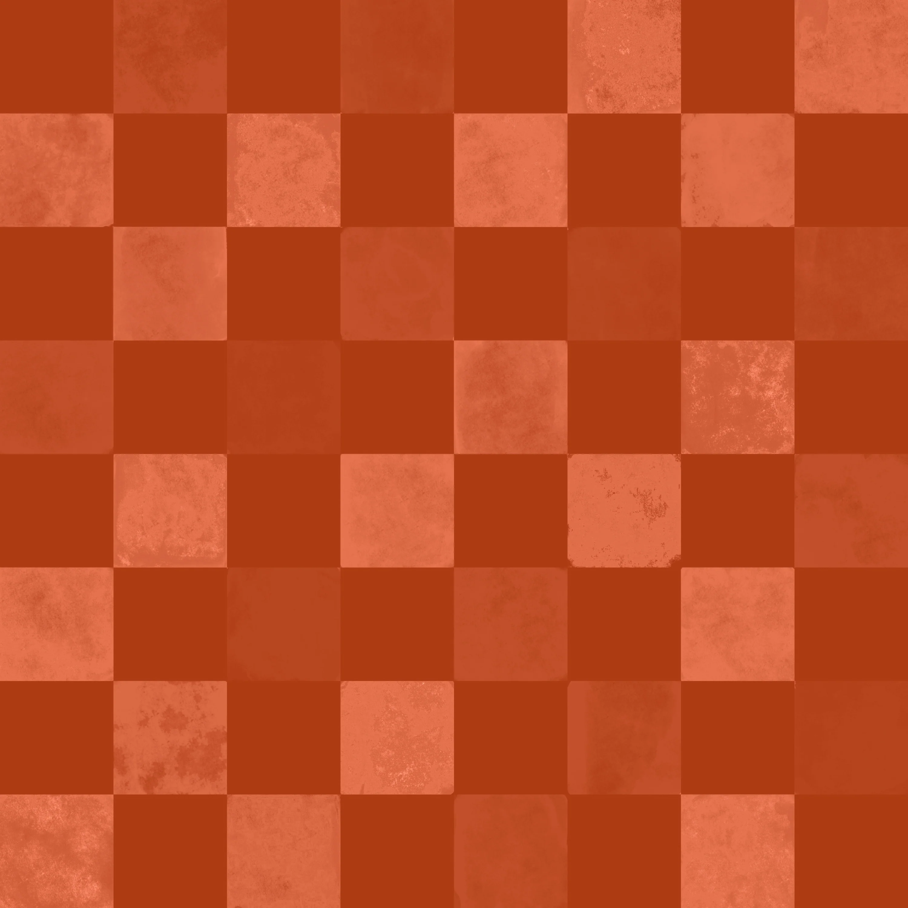 Tonal checkers burnt pumpkin