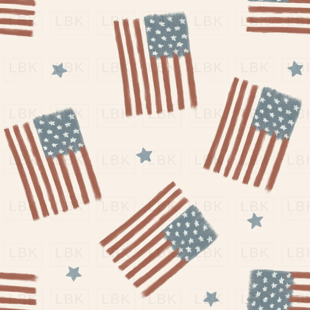 USA Flags Muted