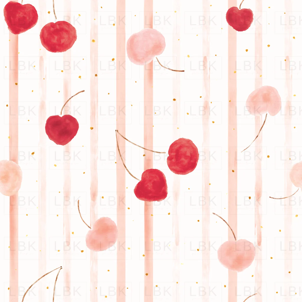 Watercolor Cherries