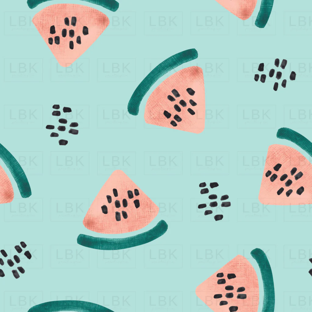 Watermelons on Aqua