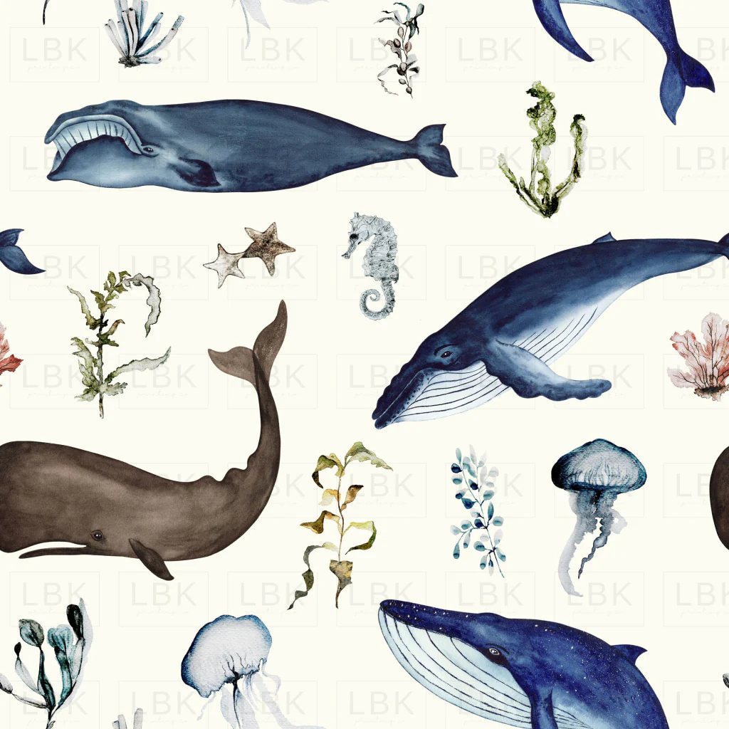 Whale Watching on Citrine White