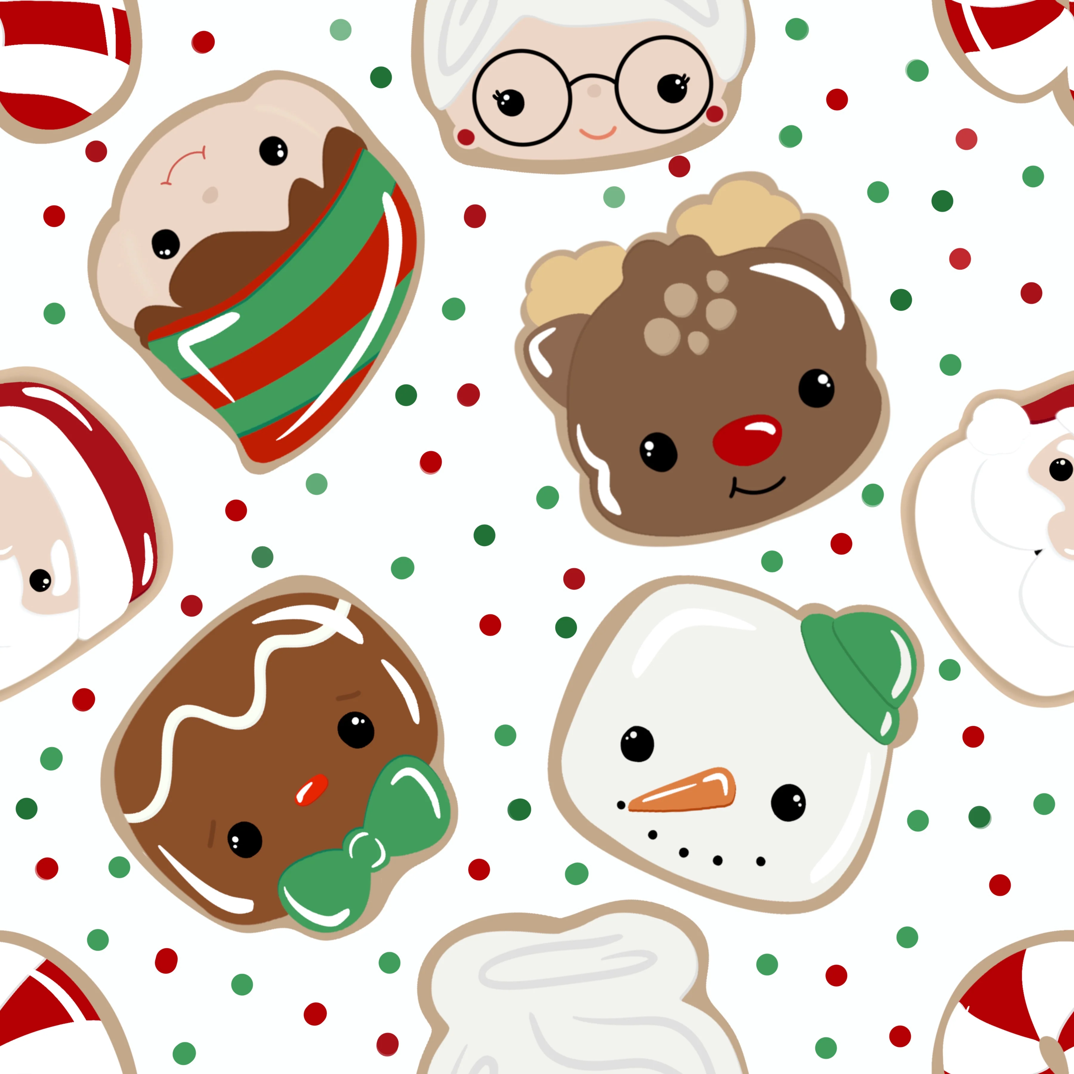 WHite sugar cookie
