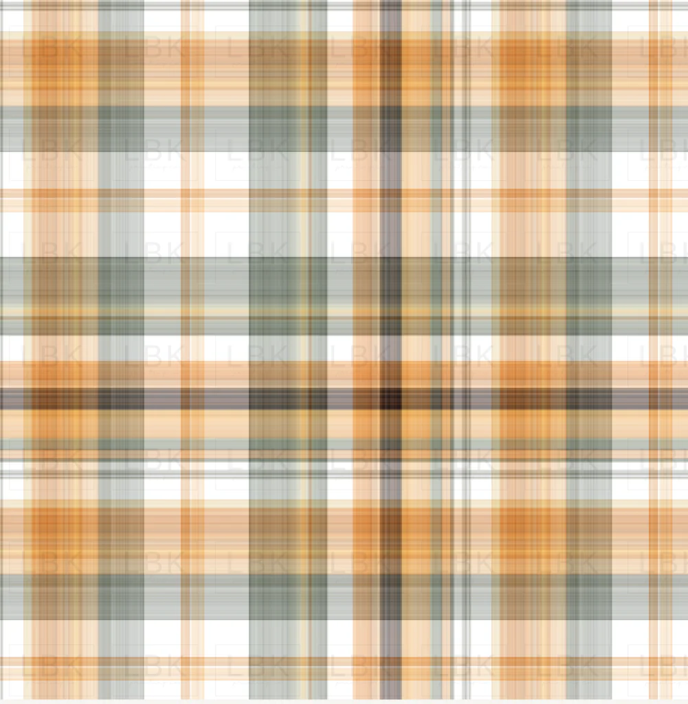 White Sunflower Plaid