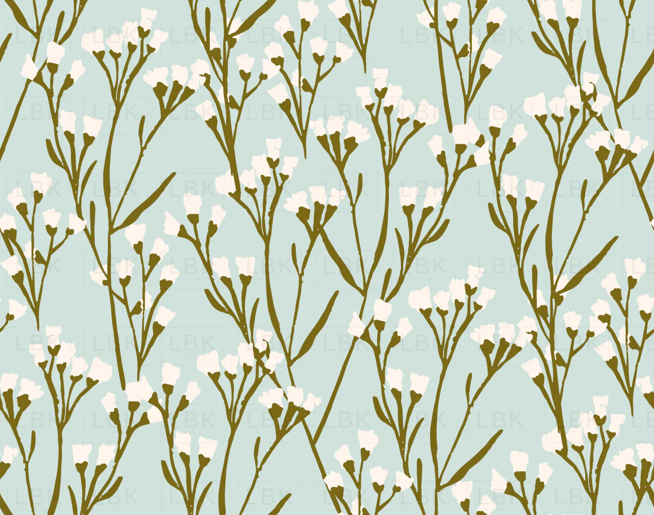 Wild flower in baby blue