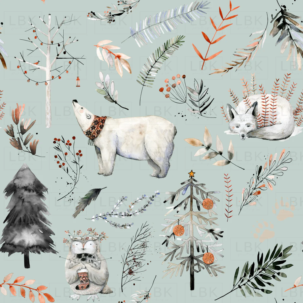 Winter Woodland Wonderland on Conch
