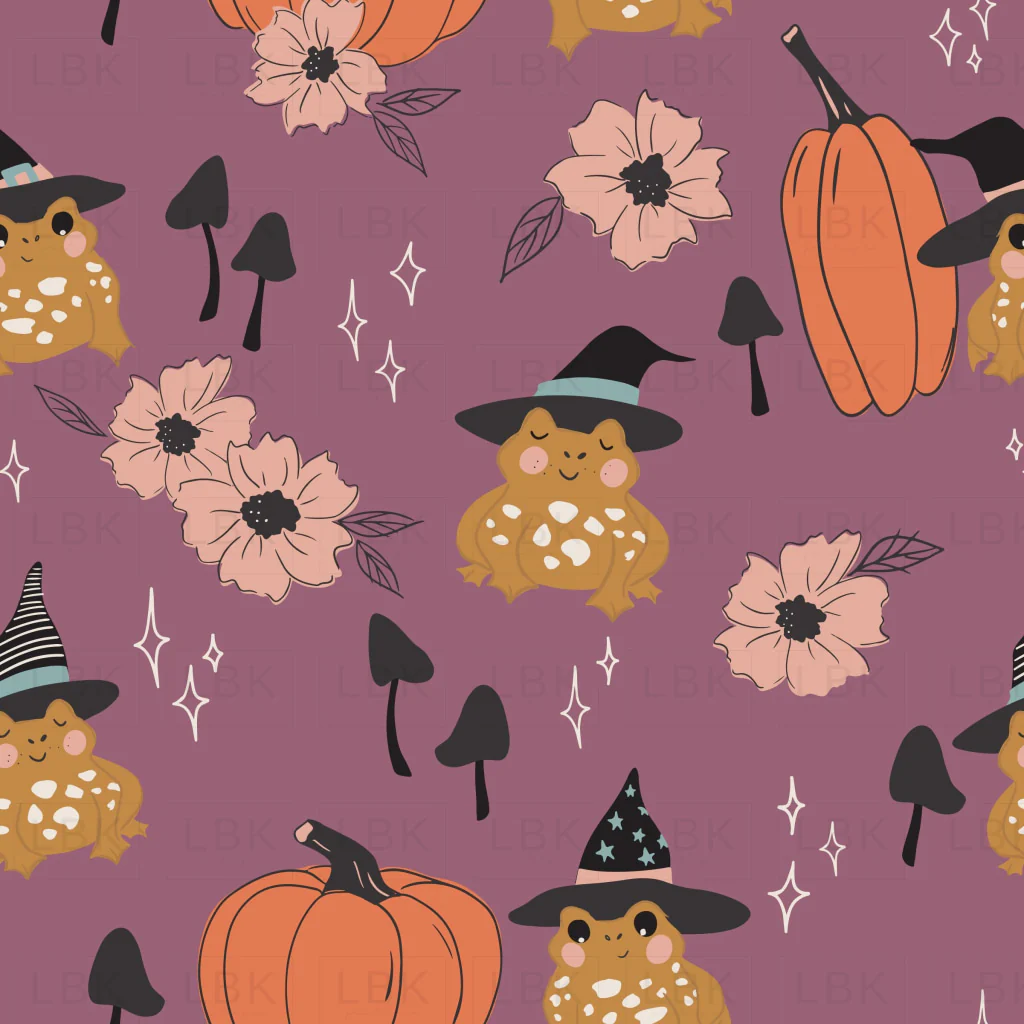 Witch Toad in Purple