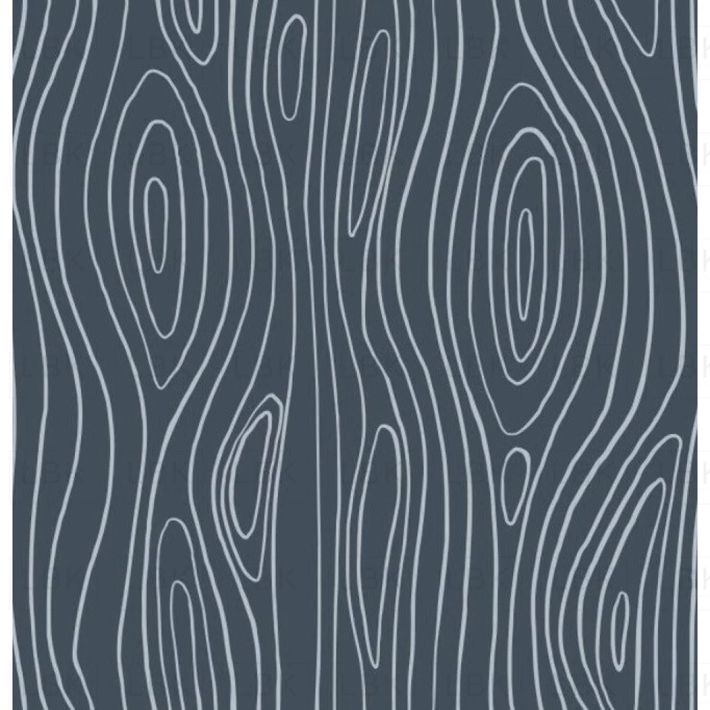 Wood Grain Blue