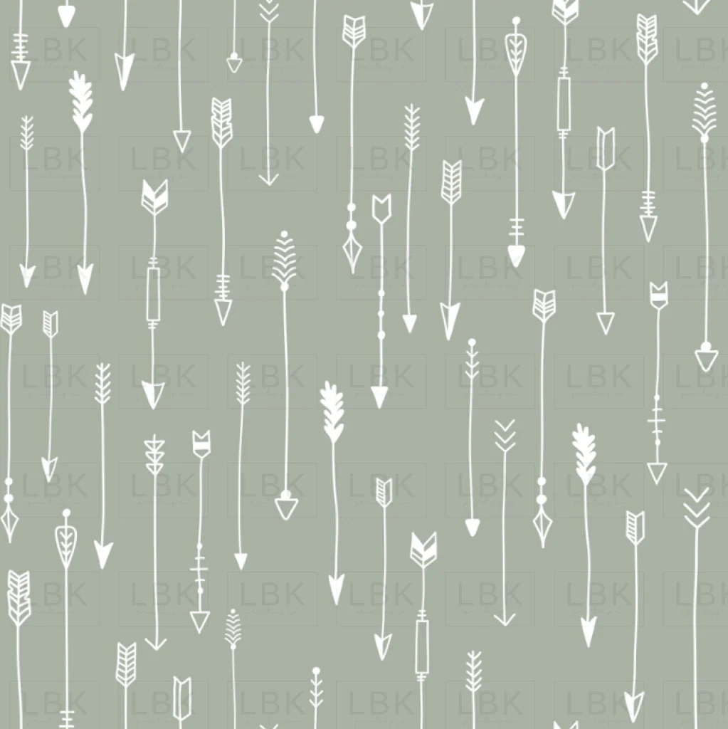 Woodland Arrows Sketch on Sage