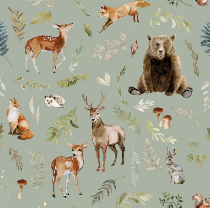 Woodland Storybook on Sage