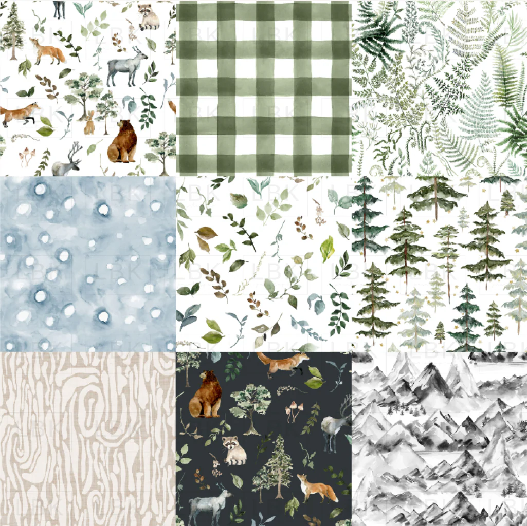 Woodland Whimsy Cheater Quilt