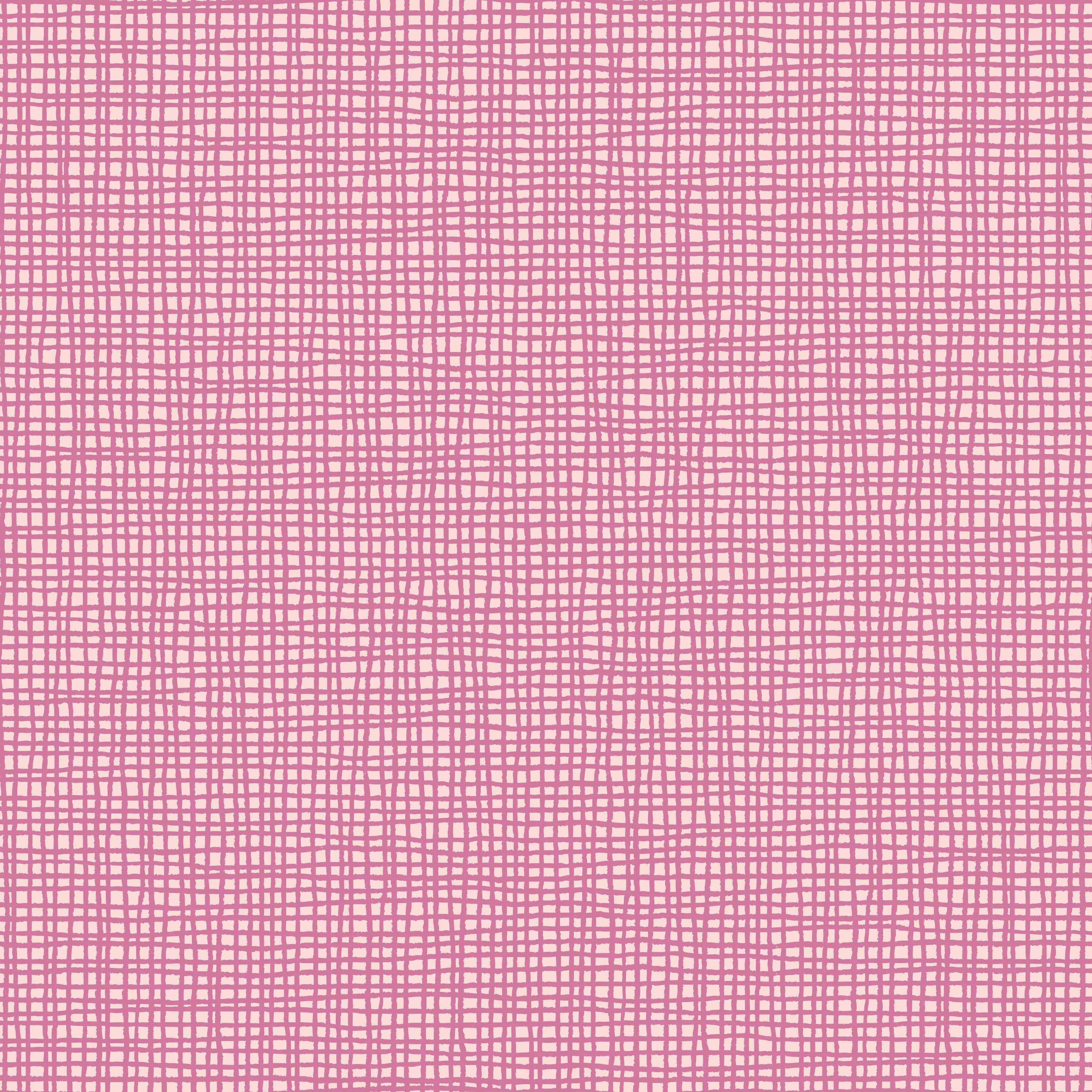Woven Scribble Grid-dark pink