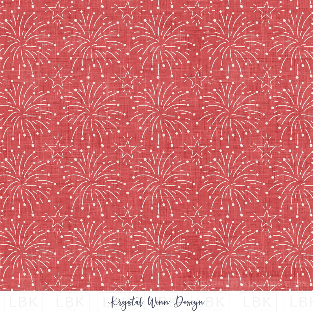 Yankee Doodle Fireworks Red