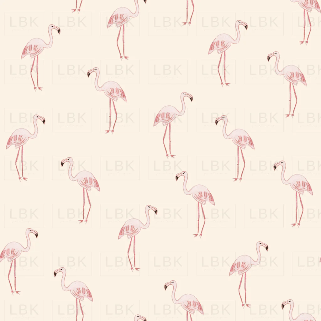 Zoo Flamingo- Cream
